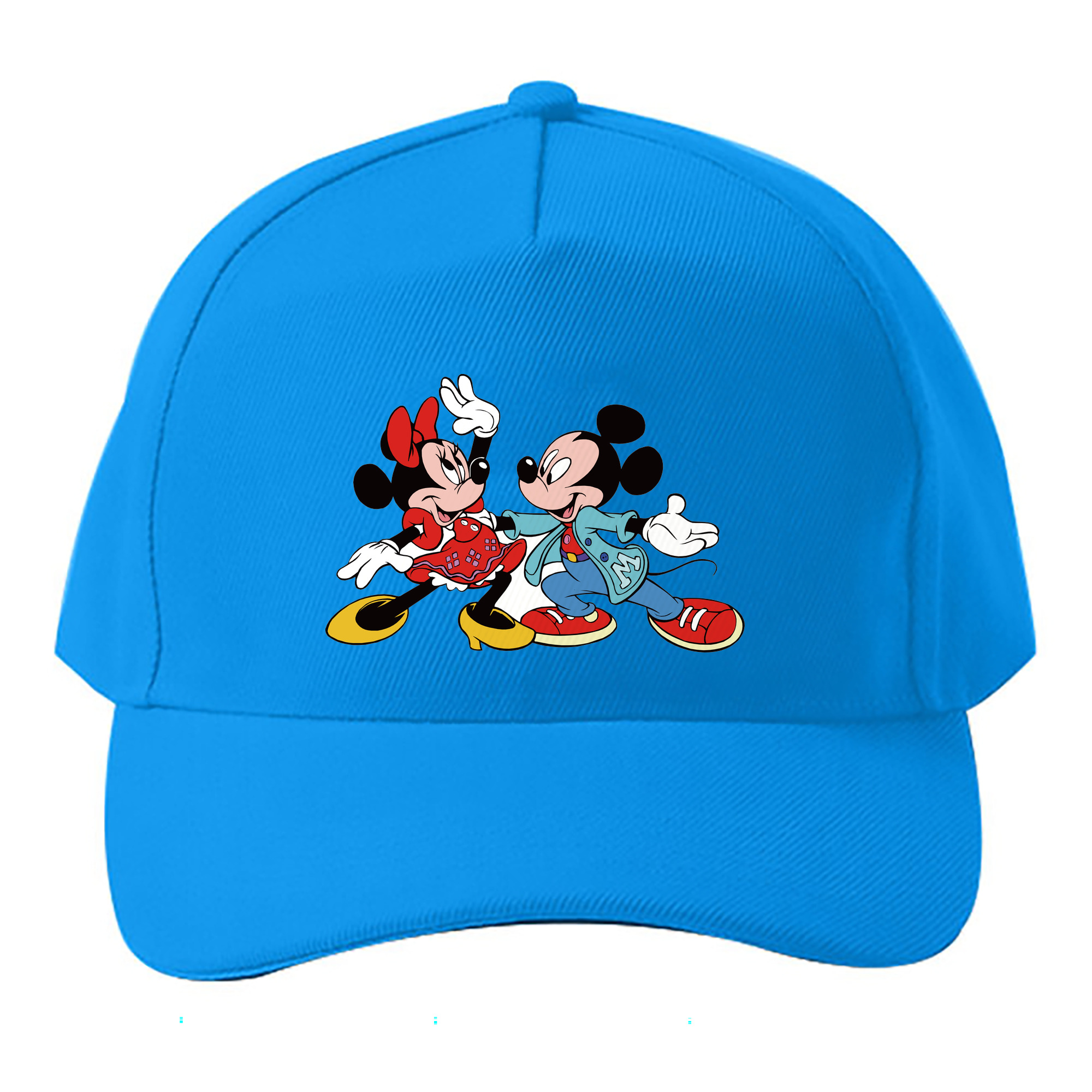 （画像用） ミッキーマウス Mickey Mouse ベースボールキャップ 綿100％ 男女兼用 帽子 スポーツ